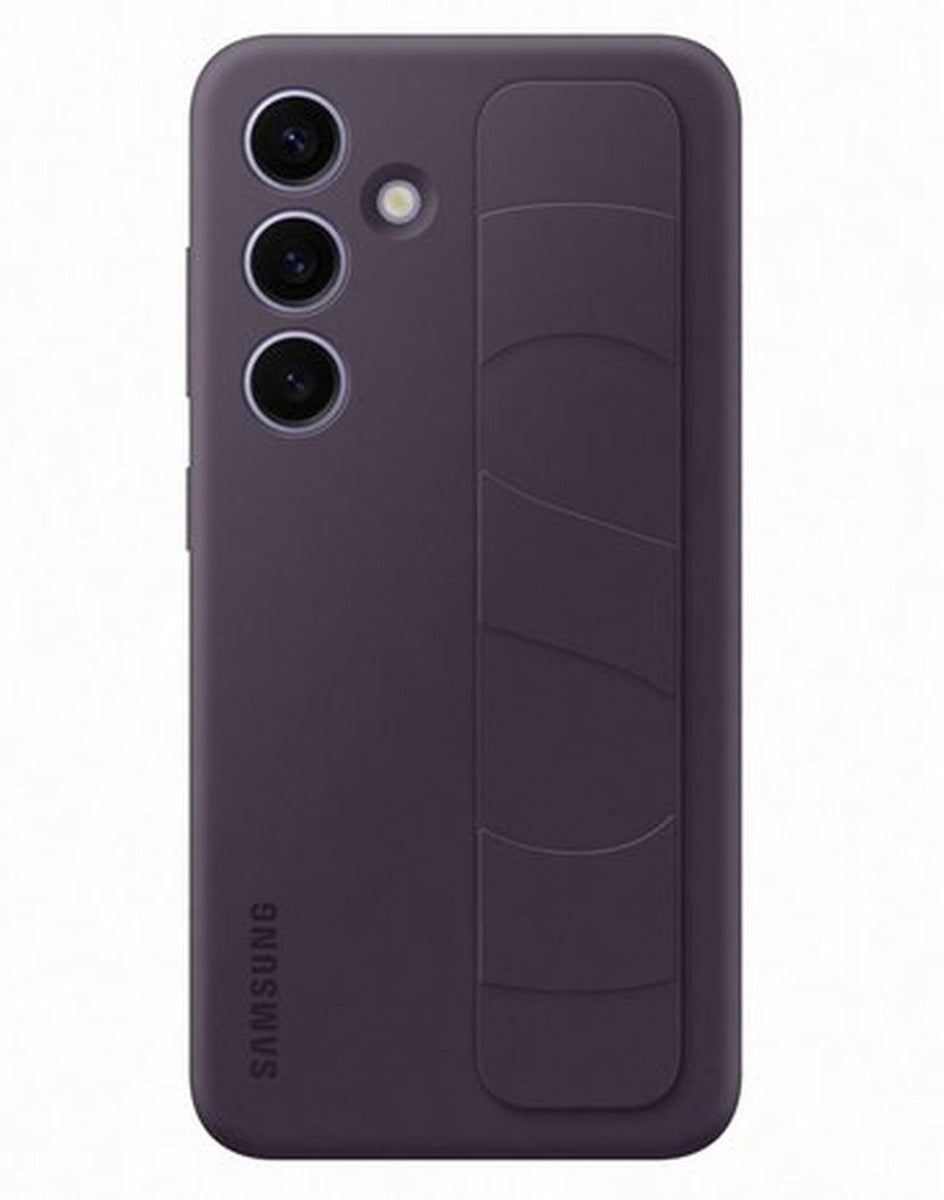 Samsung Galaxy S24 Standing Grip Case - Dark Violet - Wholesales Supply