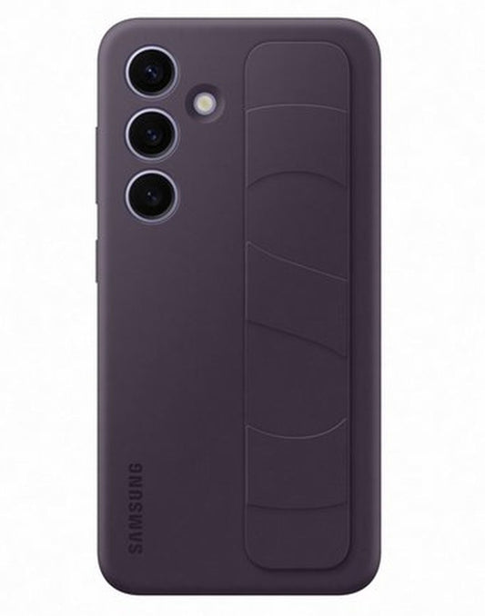 Samsung Galaxy S24 Standing Grip Case - Dark Violet - Wholesales Supply