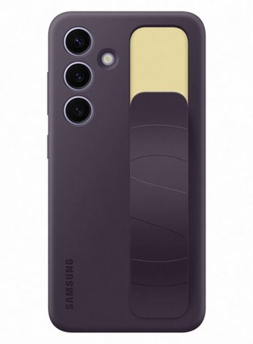 Samsung Galaxy S24 Standing Grip Case - Dark Violet - Wholesales Supply