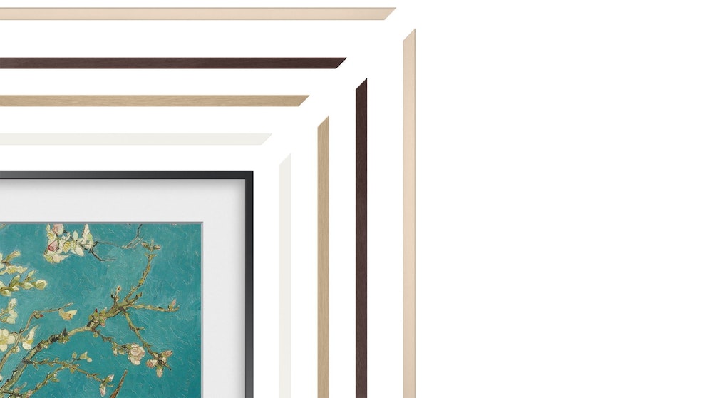 Customisable Modern Bezel For 32" Frame TV - White (2024) - Wholesales Supply