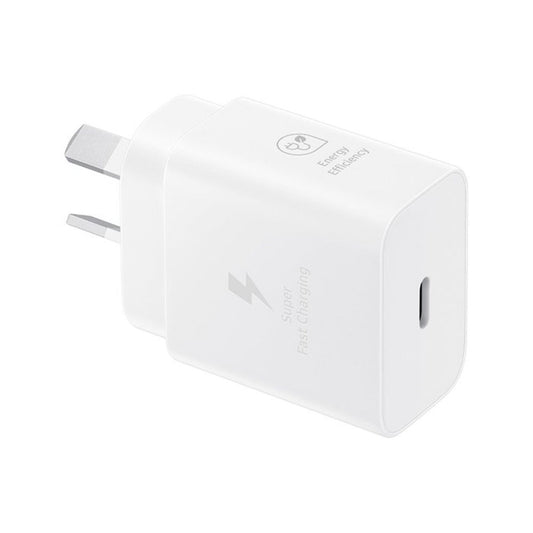 Samsung 25W Travel Charger (Only) - White - Wholesales Supply