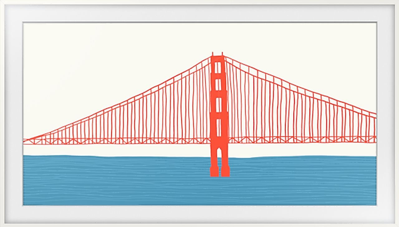 SAMSUNG Basic Bezel for 43" Frame TV - White (2024) - Wholesales Supply