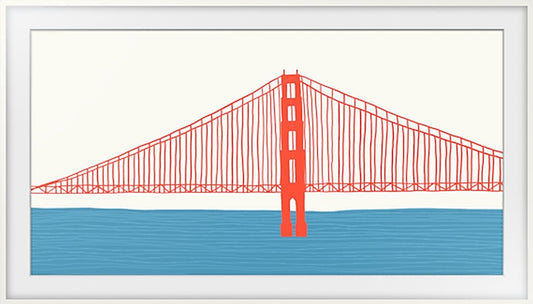 SAMSUNG Basic Bezel for 43" Frame TV - White (2024) - Wholesales Supply