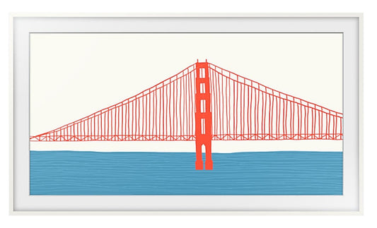 SAMSUNG Basic Bezel for 65" Frame TV - White (2024) - Wholesales Supply