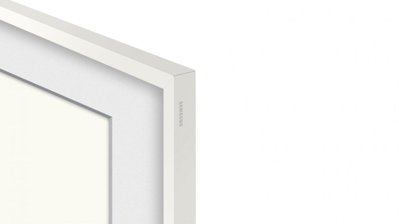 SAMSUNG Customisable Modern Frame for 50" Frame TV - White (2024) - Wholesales Supply