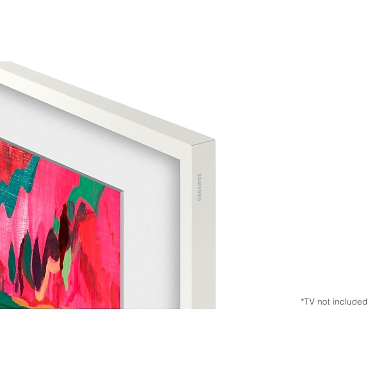 Samsung - Customisable Modern Frame For 75" Frame Pro TV - White - Wholesales Supply