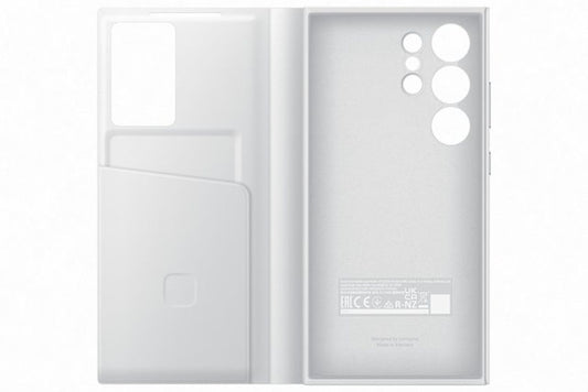 Samsung Galaxy S24 Ultra Smart View Wallet Case - White - Wholesales Supply