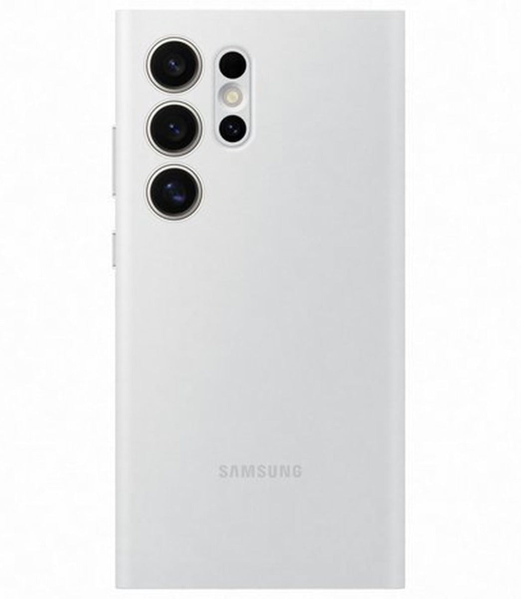 Samsung Galaxy S24 Ultra Smart View Wallet Case - White - Wholesales Supply