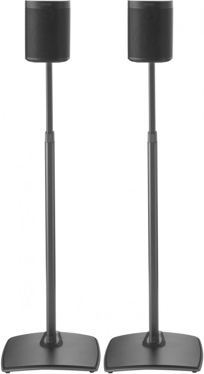 Sanus - Adjustable Speaker Stand (pair) - Blk - Wholesales Supply