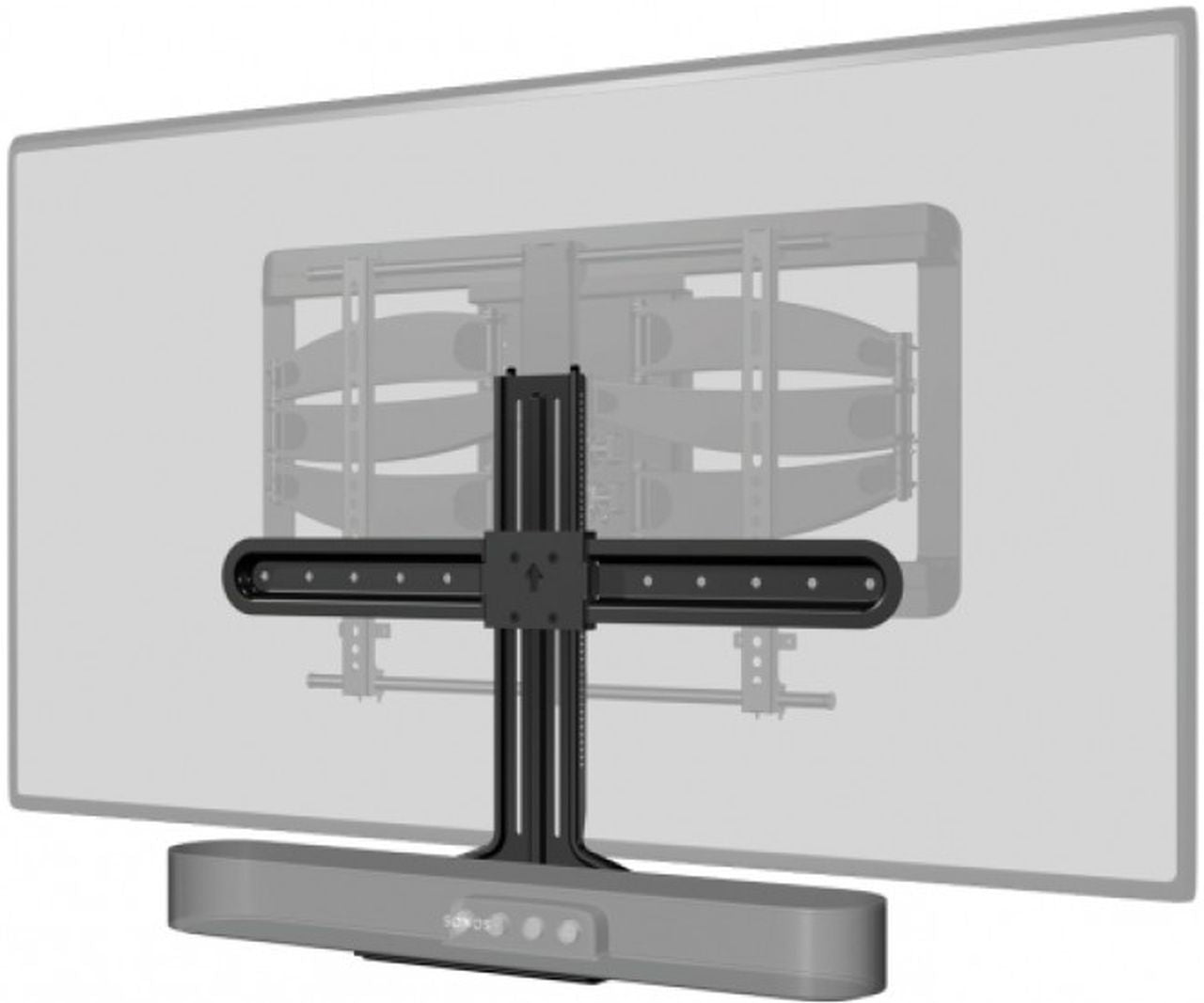 Sanus - TV Soundbar mount for Sonos Beam - Blk - Wholesales Supply
