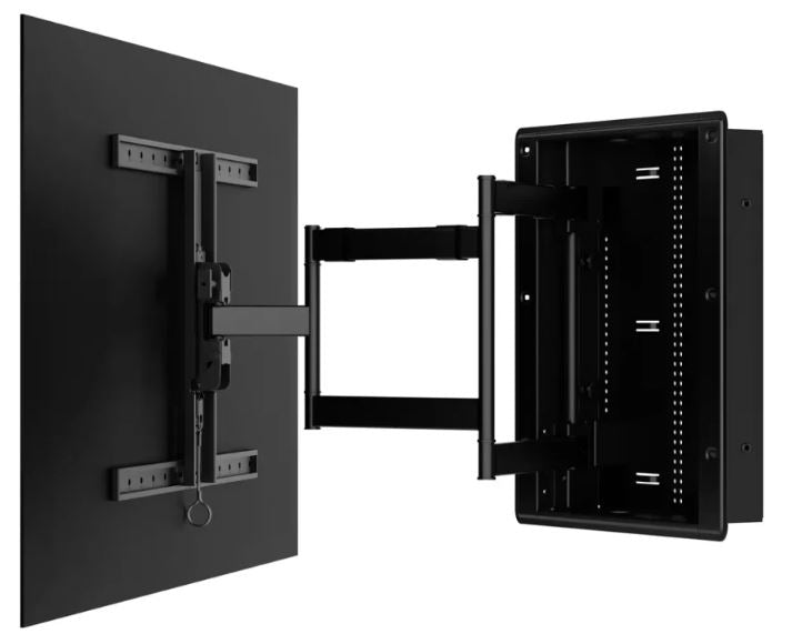 Sanus - Premium Large In-Wall Full-Motion Mount for TVs up to 61kg, 42""-85"" - Wholesales Supply