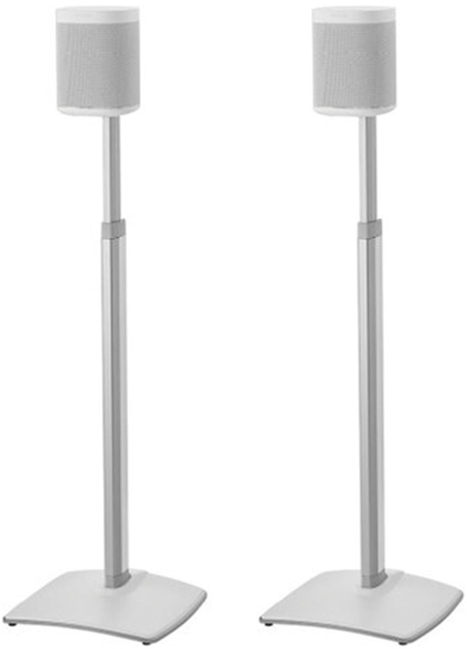 Sanus - Adjustable Speaker Stand (pair) - Wht - Wholesales Supply