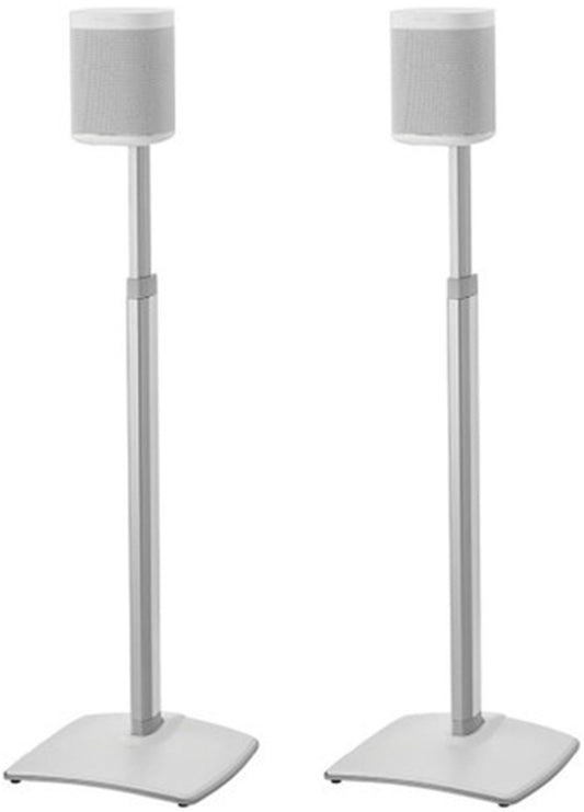 Sanus - Adjustable Speaker Stand (pair) - Wht - Wholesales Supply