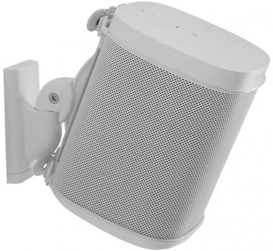 Sanus - Swivel Speaker Wall Mount (suits Sonos PLAY:1 & PLAY:3) - White - Wholesales Supply