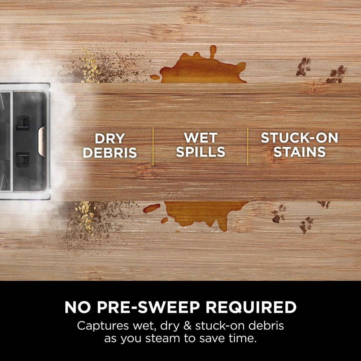 Shark - Steam Pickup 3-in-1 Steam Mop - Wholesales Supply