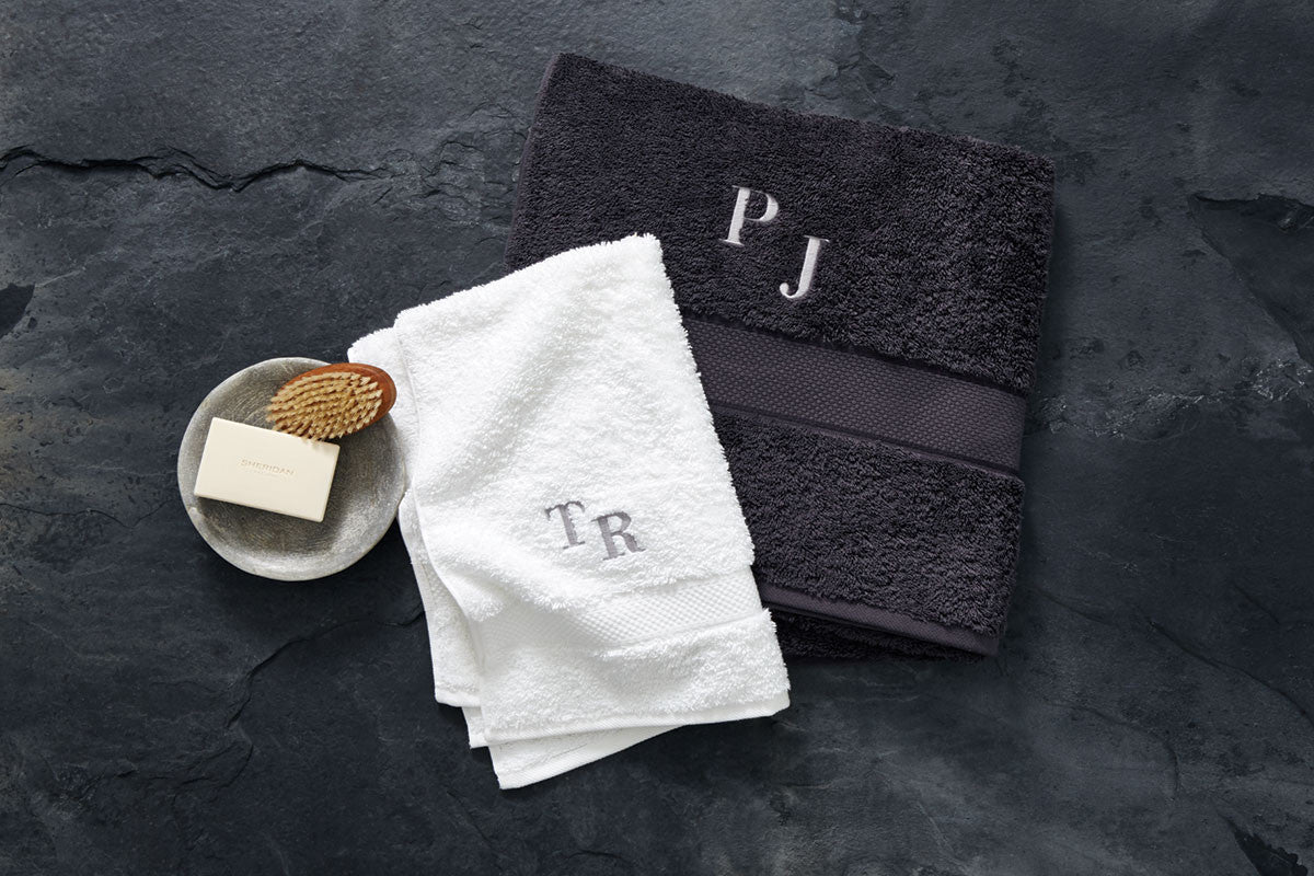 Sheridan - Luxury Egyptian Cotton Towel Set, 3 Pack - Graphite - Wholesales Supply
