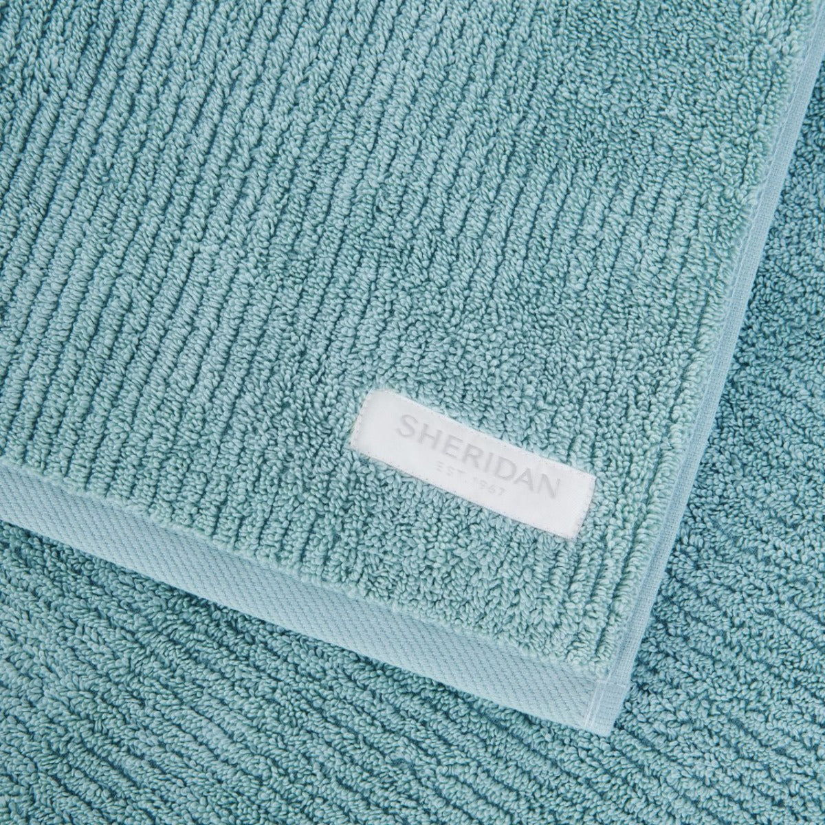 Sheridan - Living Textures Bath Towel - Misty Teal - Wholesales Supply