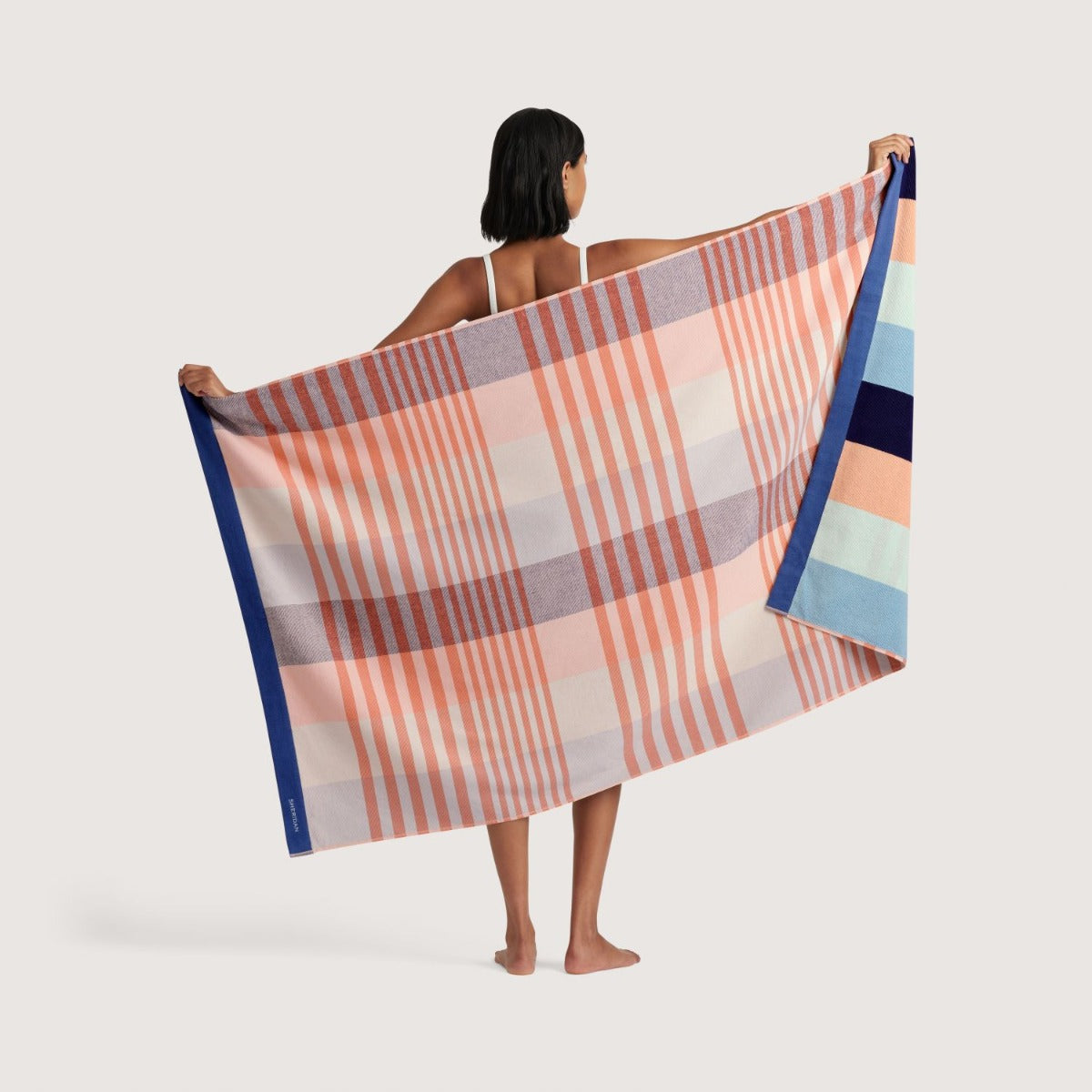 Sheridan - Elmore Beach Towel - French Navy - Wholesales Supply