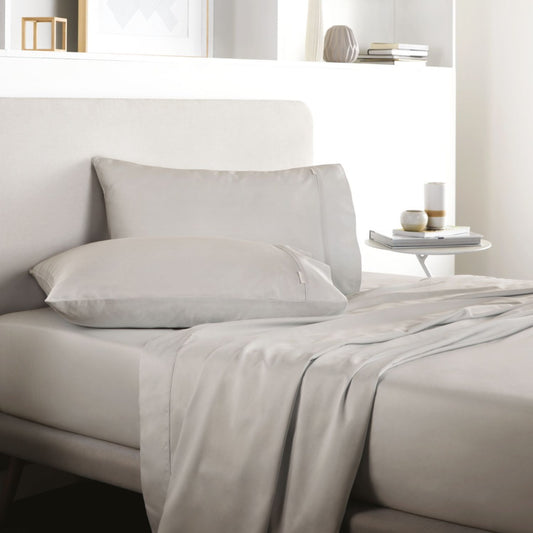 Sheridan - Tencel Lyocell Fibre & Cotton Sheet Set (Queen Bed) - Dove - Wholesales Supply