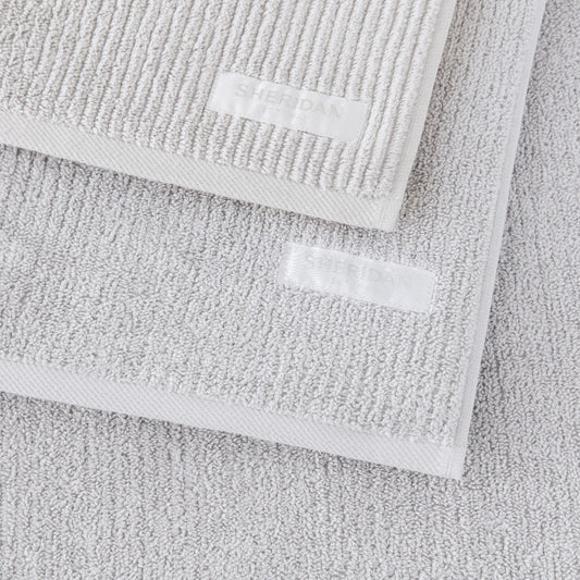 Sheridan Living Textures Towel Set - Silver Grey - Wholesales Supply