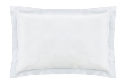Sheridan - Lanham Tailored Silk Pillowcase - Snow - Wholesales Supply