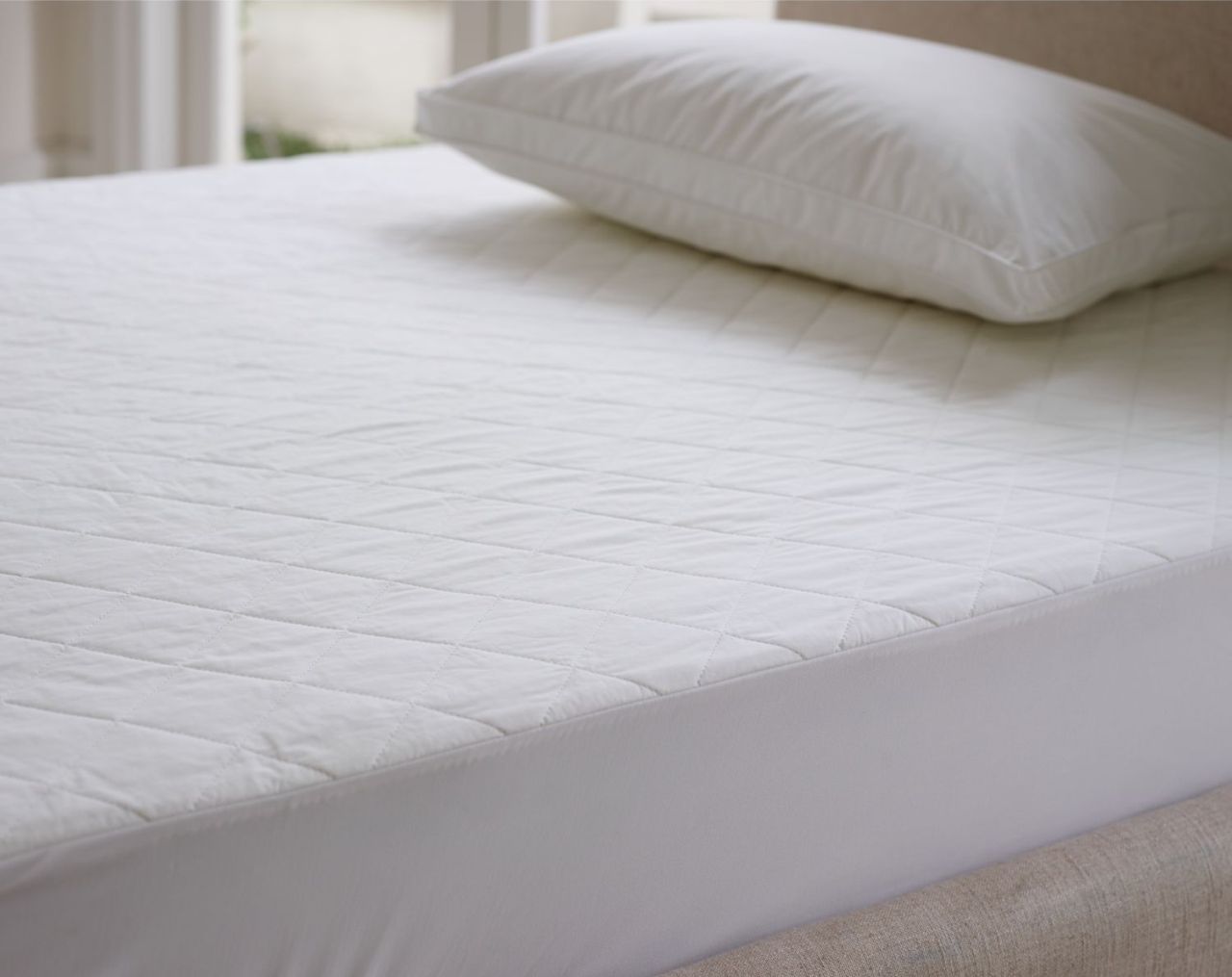 Sheridan - Ultracool Mattress Protector - King Size - Snow - Wholesales Supply