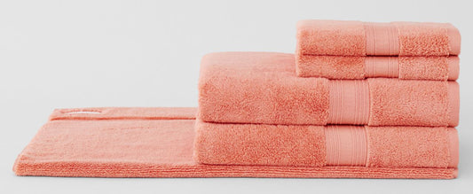 Sheridan - Quick Dry Luxury Towel Set (2 BT, 2 HT, 1BM) - Sorbet - Wholesales Supply