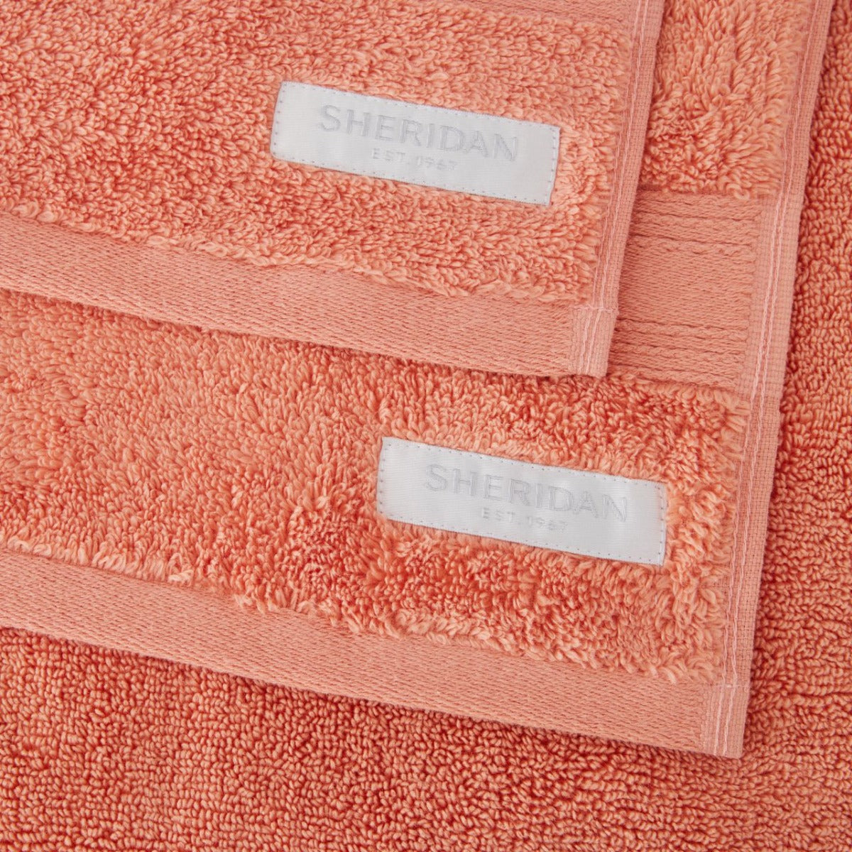 Sheridan - Quick Dry Luxury Towel Set (2 BT, 2 HT, 1BM) - Sorbet - Wholesales Supply