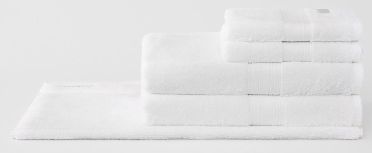 Sheridan - Quick Dry Luxury Towel Set (2 BT, 2 HT, 1BM) - White - Wholesales Supply