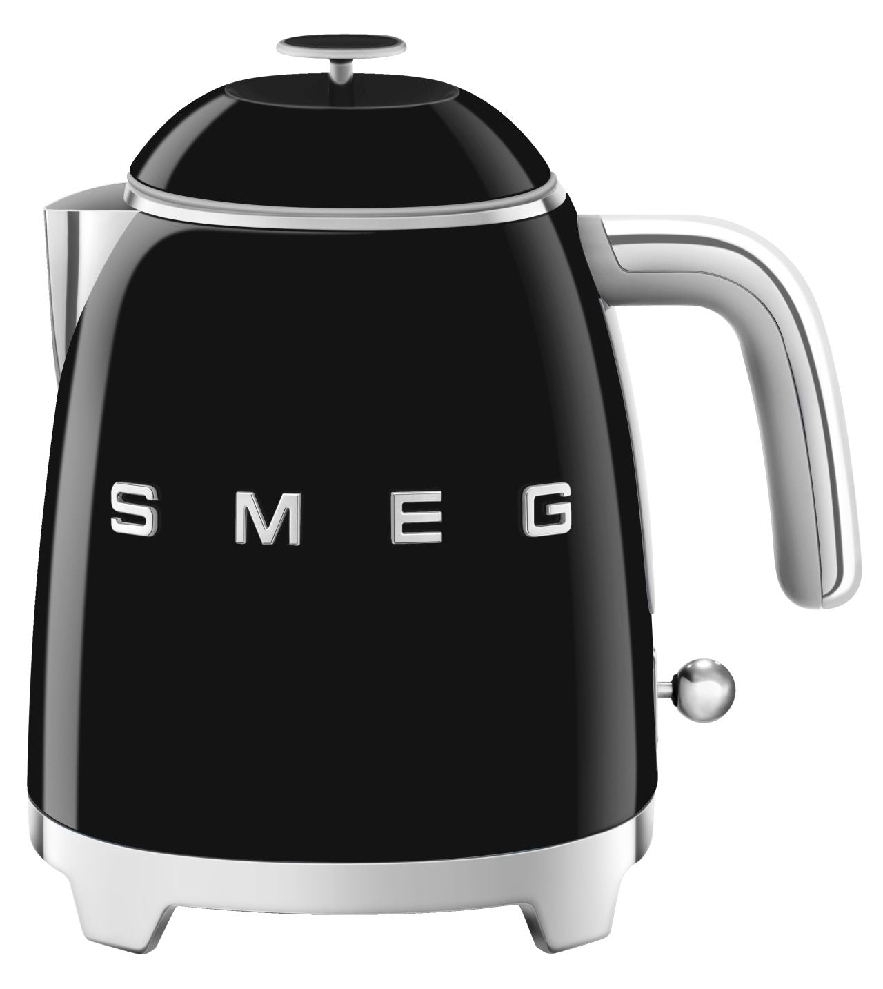 Smeg - 0.8L 50's Style Mini Kettle - Black - Wholesales Supply