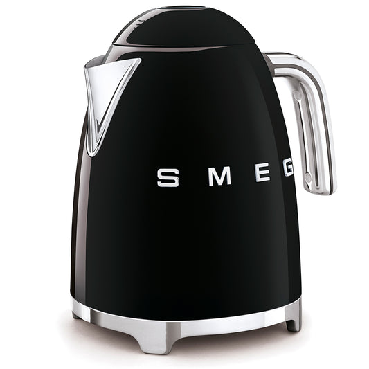 Smeg - 1.7L 50's Style Kettle - Black - Wholesales Supply