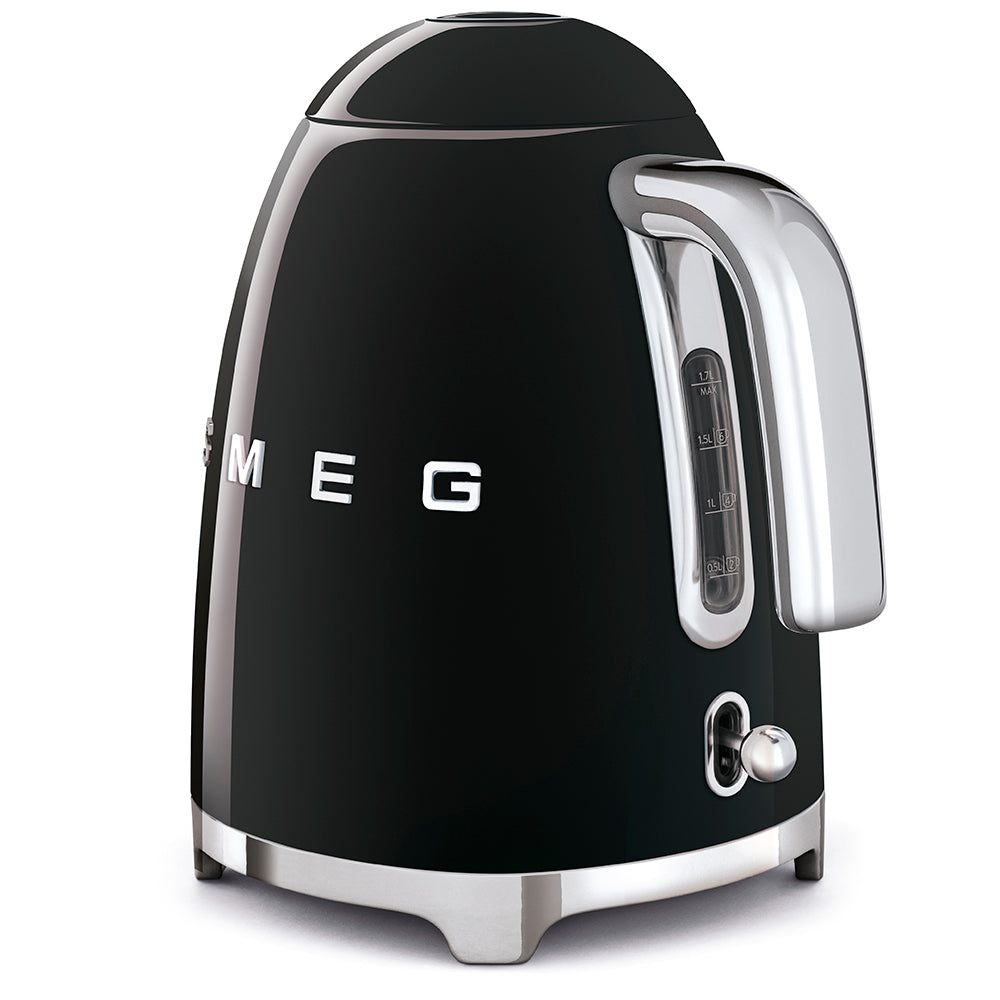 Smeg - 1.7L 50's Style Kettle - Black - Wholesales Supply