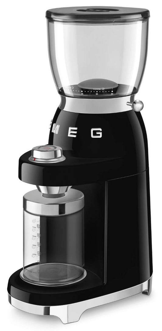 Smeg - 50's Retro Style Coffee Grinder Black - Wholesales Supply