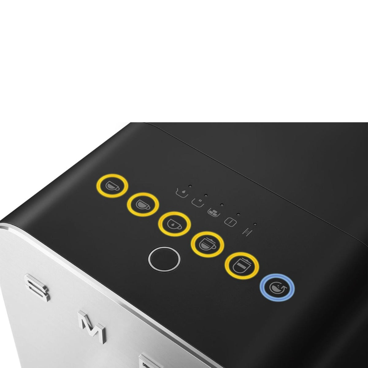 Smeg - Bean to Cup Coffee Machine w Milk Steam - Black Matt - Wholesales Supply