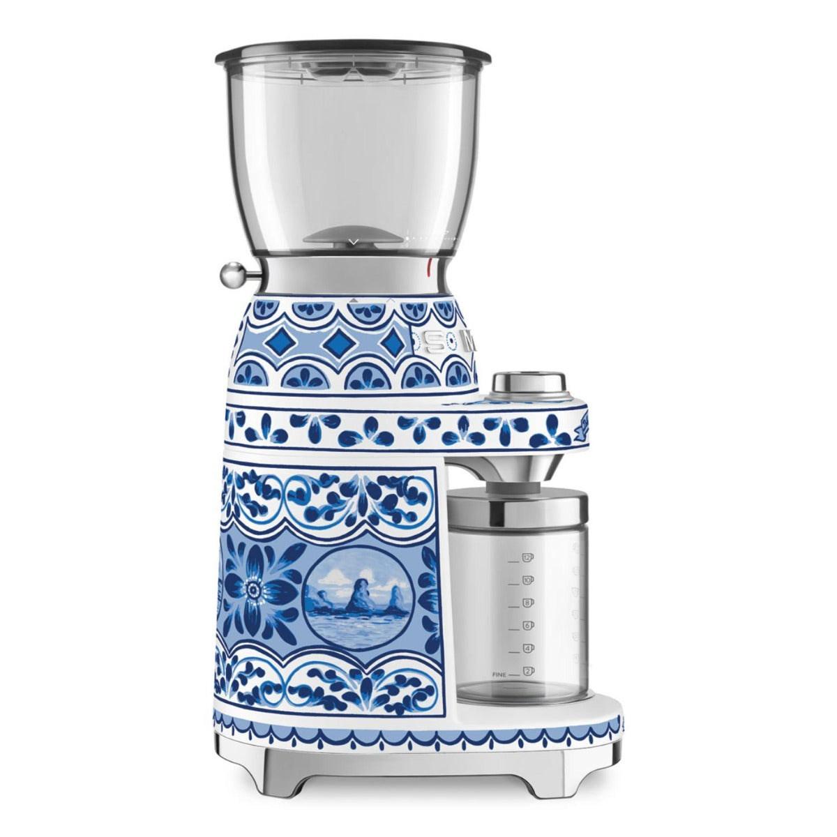 Smeg - 50's Style Coffee Grinder - D&G Blu Mediterraneo - Wholesales Supply