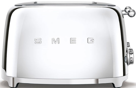 Smeg - 50's Style 4 Slice Toaster - Chrome - Wholesales Supply