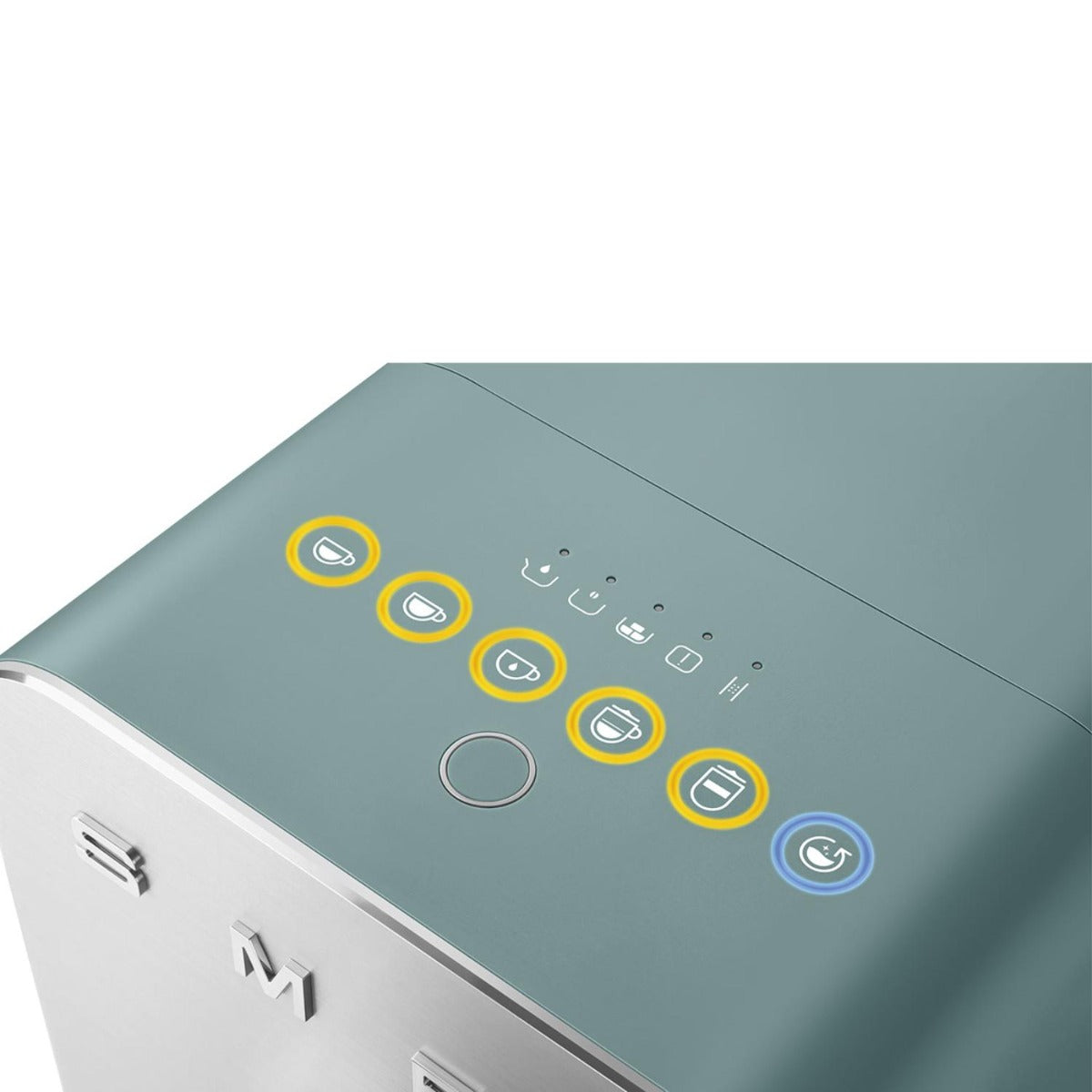 Smeg - Bean to Cup Coffee Machine w Milk Steam - Matt Emerald Green - Wholesales Supply