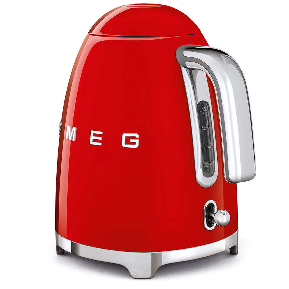Smeg - 1.7L 50's Style Kettle - Red - Wholesales Supply