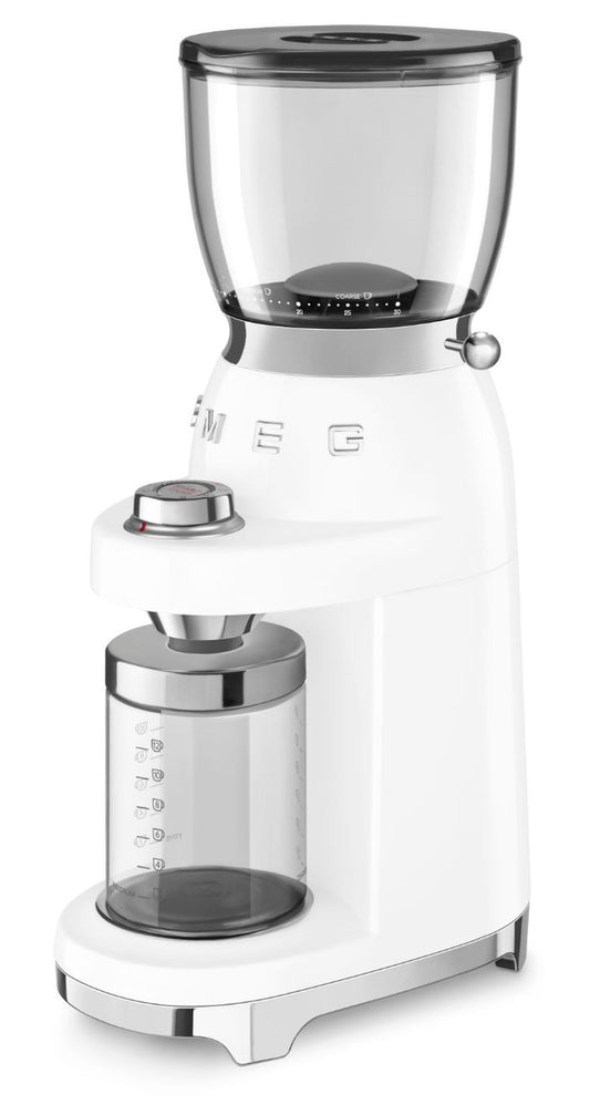Smeg - 50's Retro Style Coffee Grinder White - Wholesales Supply