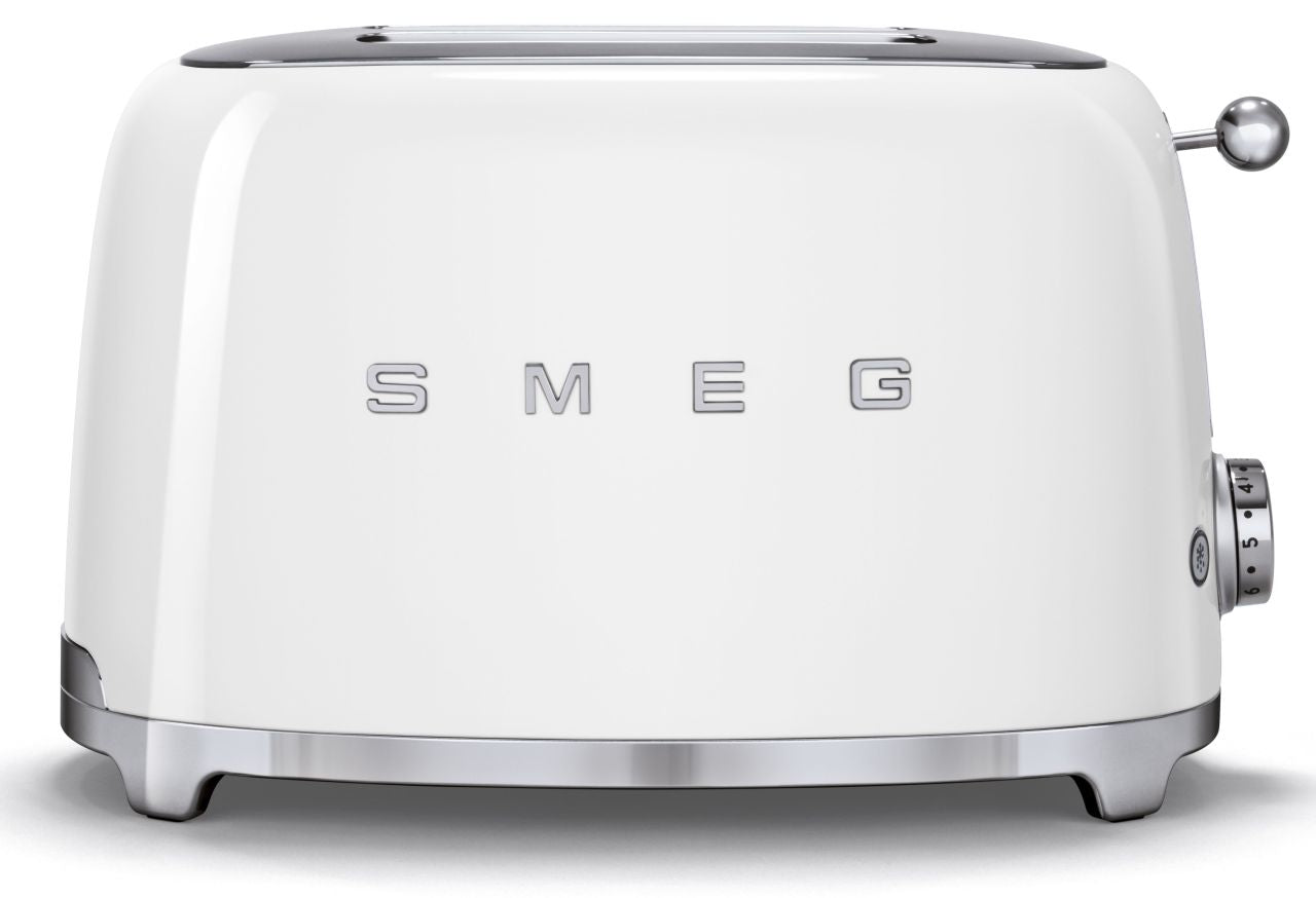 Smeg - 50's Style 2 Slice Toaster - White - Wholesales Supply