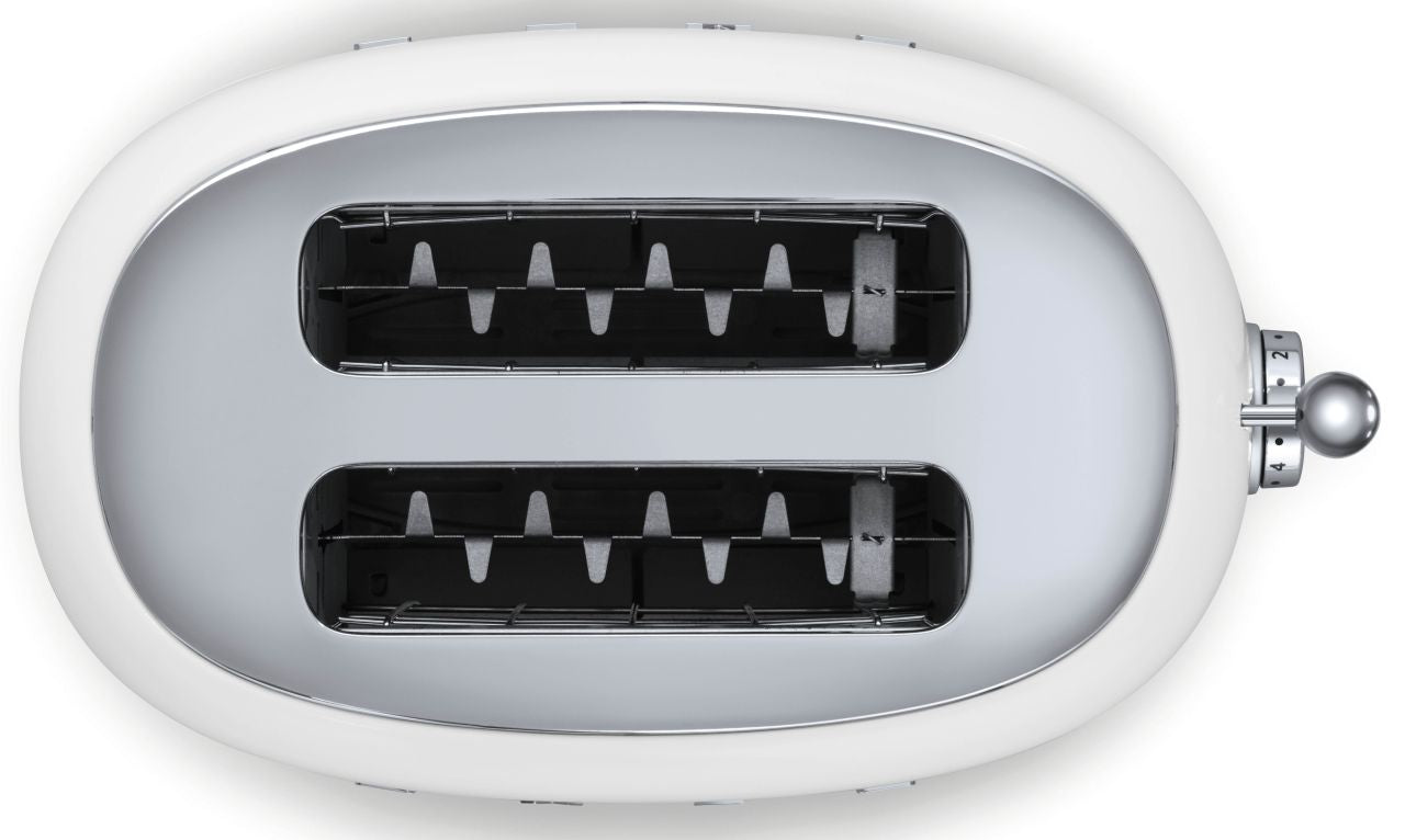 Smeg - 50's Style 2 Slice Toaster - White - Wholesales Supply