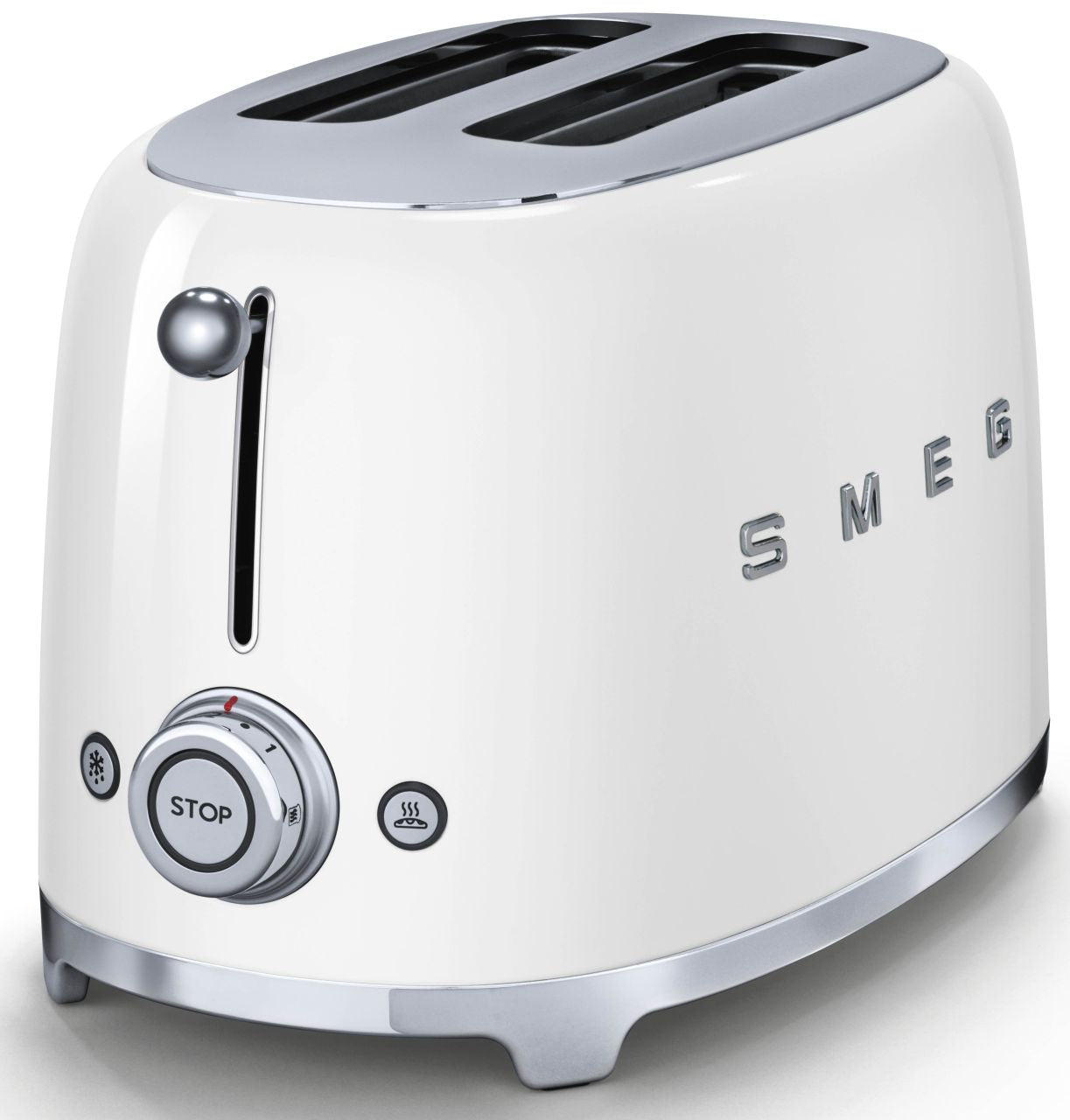 Smeg - 50's Style 2 Slice Toaster - White - Wholesales Supply