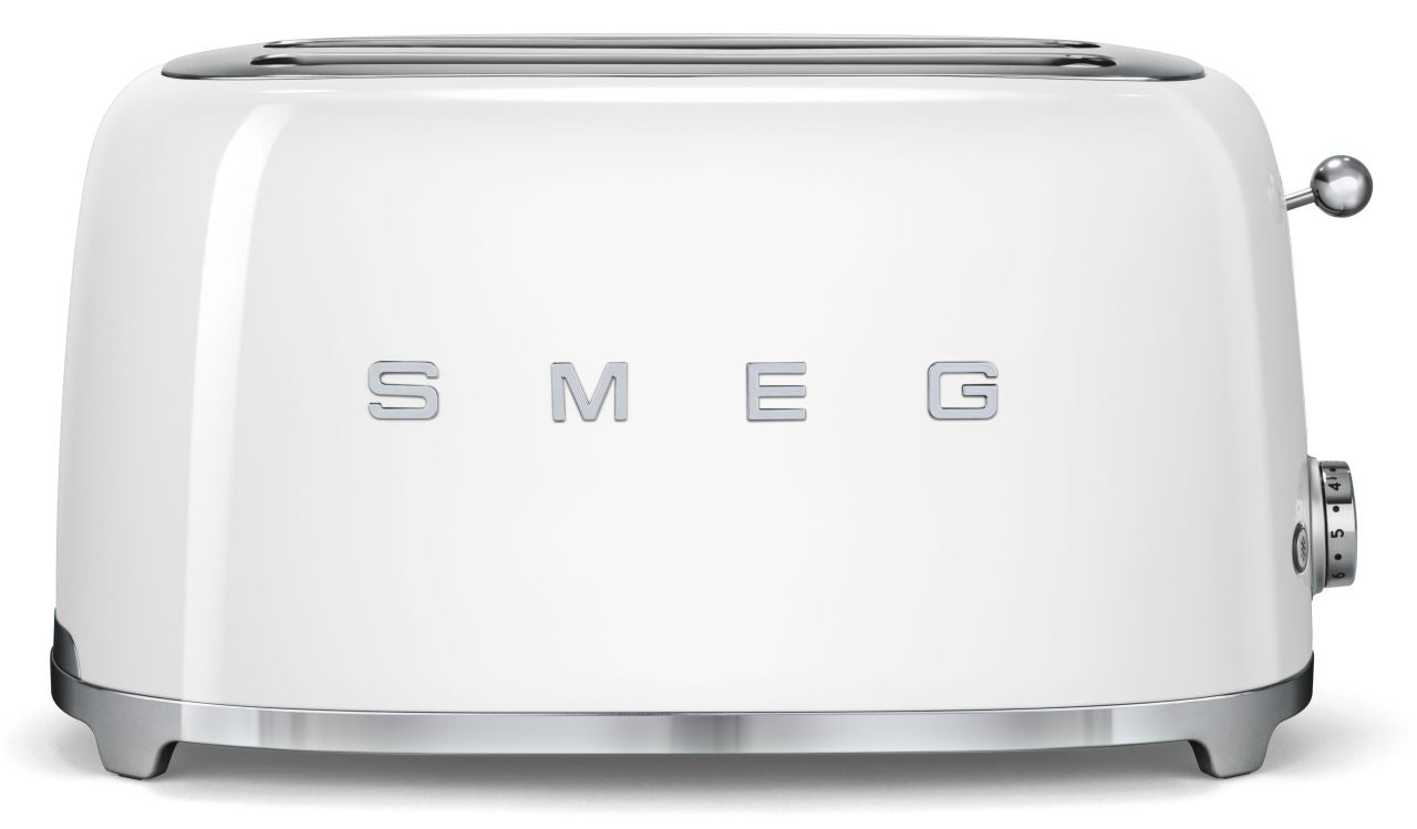 Smeg - 50's Style 4 Slice Toaster - White - Wholesales Supply