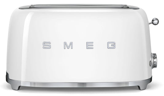 Smeg - 50's Style 4 Slice Toaster - White - Wholesales Supply