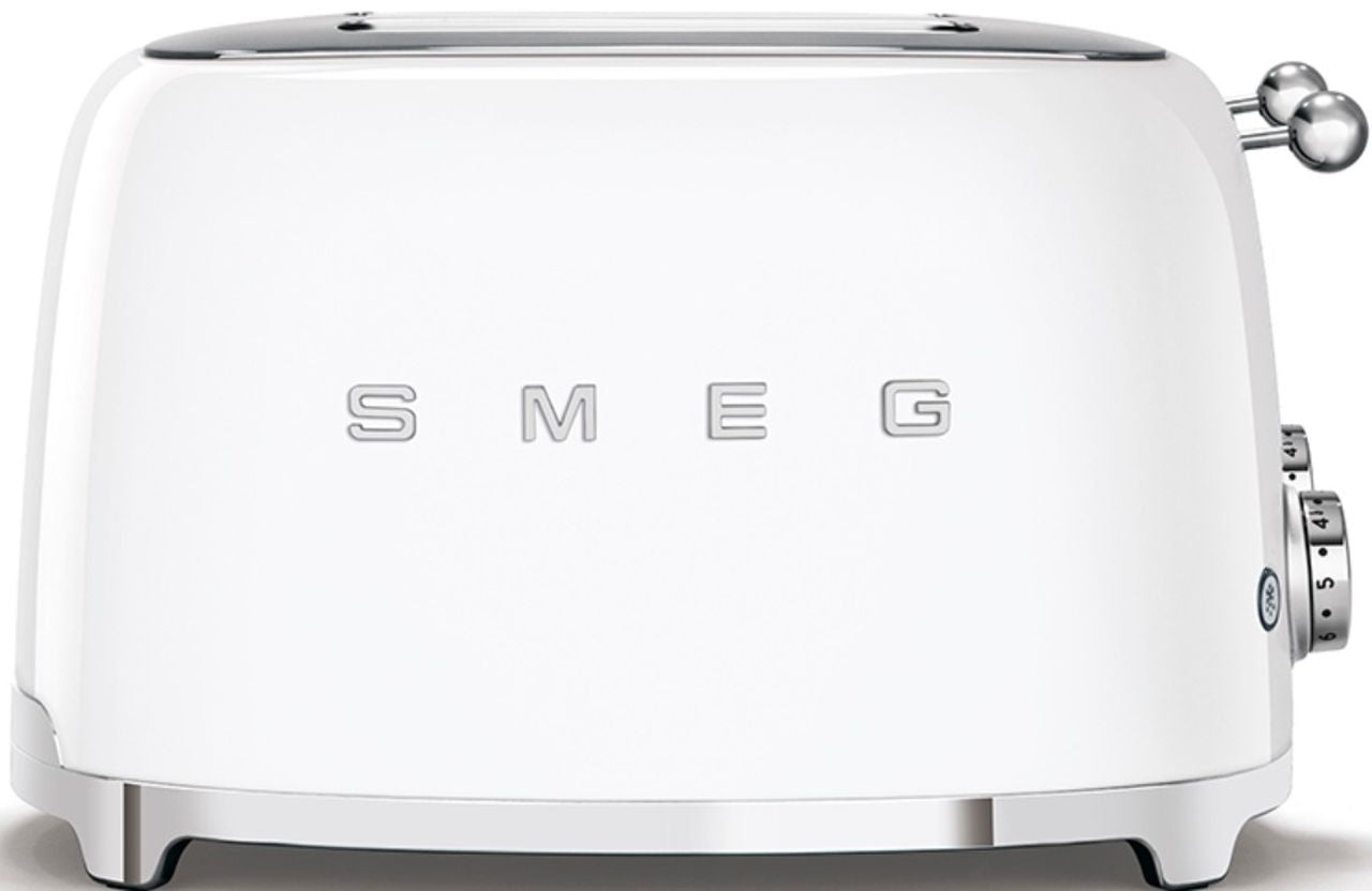 Smeg - 50's Style 4 Slice Toaster - White - Wholesales Supply
