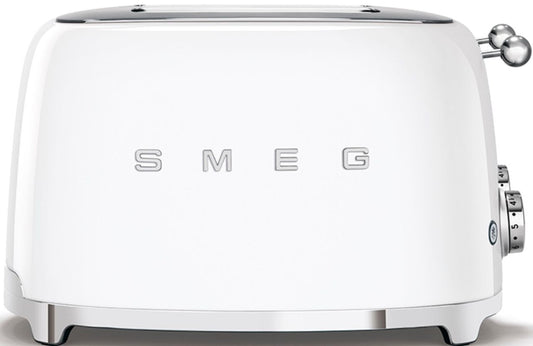 Smeg - 50's Style 4 Slice Toaster - White - Wholesales Supply