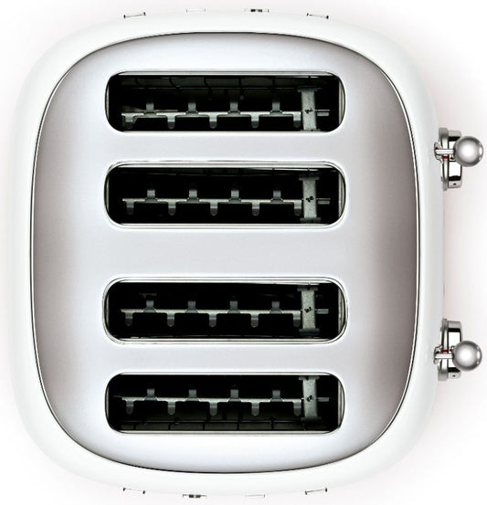 Smeg - 50's Style 4 Slice Toaster - White - Wholesales Supply