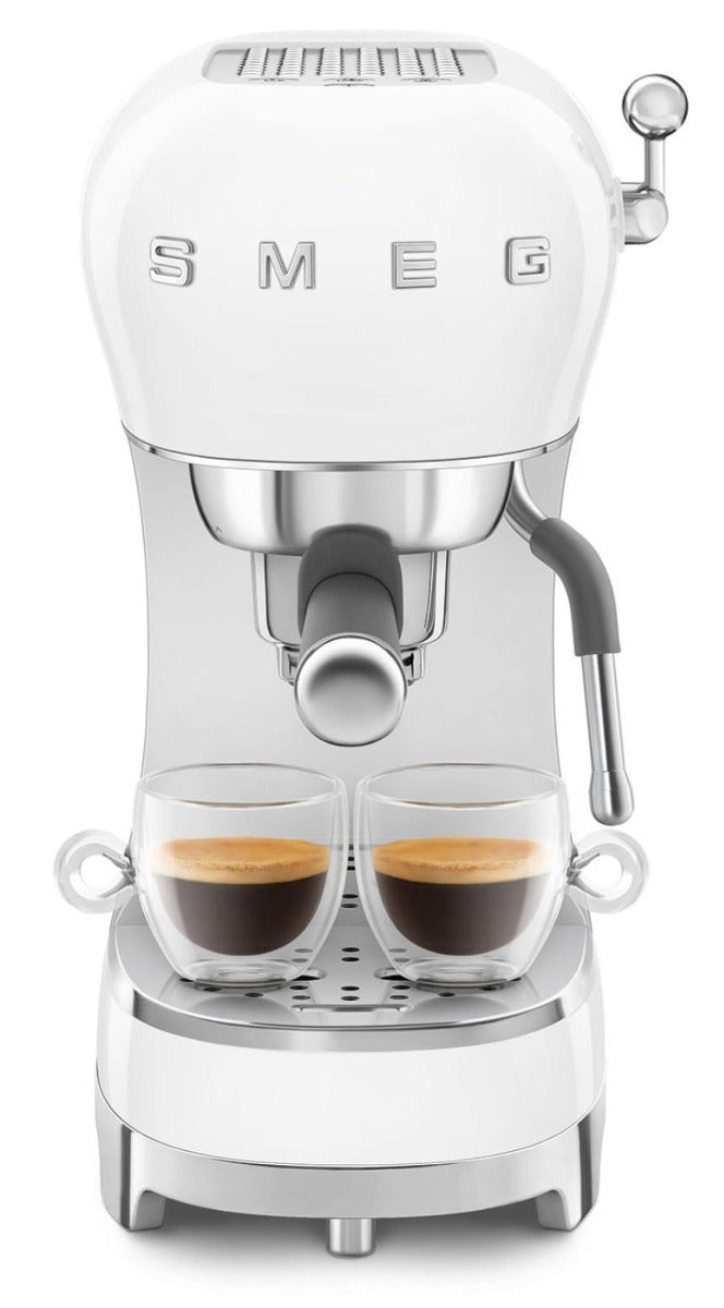 Smeg - 50's Style Espresso Machine - White - Wholesales Supply