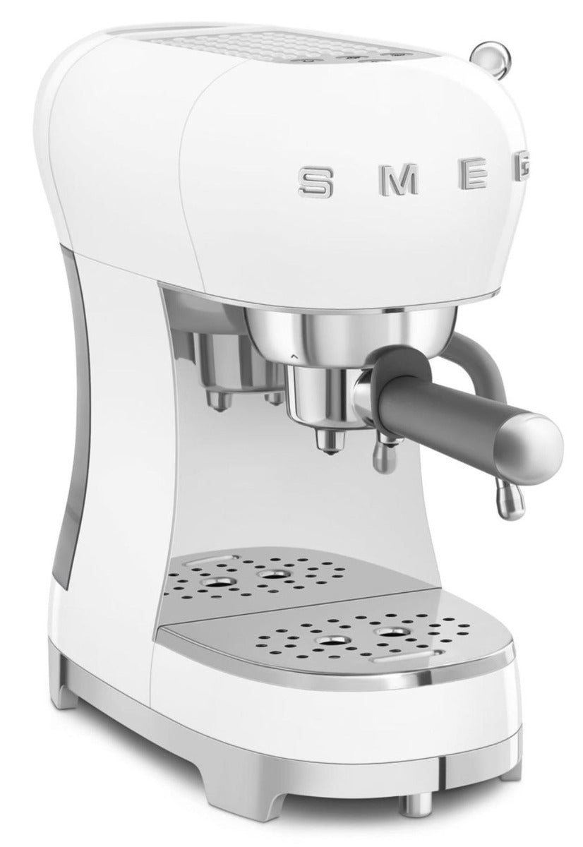Smeg - 50's Style Espresso Machine - White - Wholesales Supply