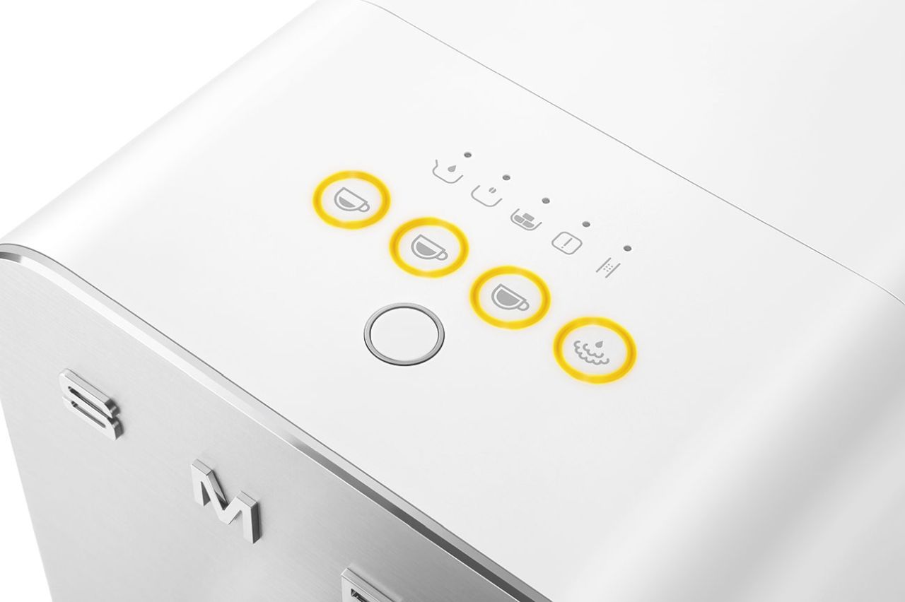 Smeg - Bean to Cup Coffee Machine with Steam Wand - White Matt - Wholesales Supply